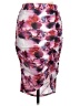 Bebe Print Pink Casual Skirt Size M - photo 1