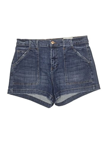 Cosmic Blue Love Denim Shorts (view 1)