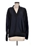 Halston Black Long Sleeve Blouse Size M - photo 1