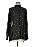 CAbi 100% Polyester Black Long Sleeve Blouse Size M - photo 1