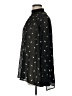 CAbi 100% Polyester Black Long Sleeve Blouse Size M - photo 5