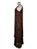 Assorted Brands 100% Rayon Animal Print Brown Casual Dress Size M - photo 5