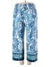 Susan Graver Paisley Blue Casual Pants Size XL - photo 2