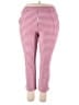 Susan Graver Checkered-gingham Red Casual Pants Size XL - photo 1