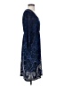 Soma Paisley Blue Casual Dress Size 2 - photo 4