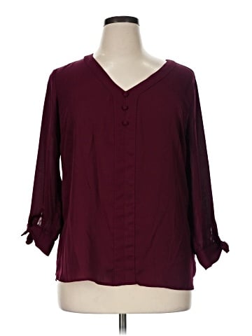Fortune + Ivy 3/4 Sleeve Blouse (view 1)