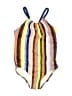 Carter's Stripes Yellow One Piece Swimsuit Size 4 - photo 1