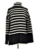 Falls Creek Stripes Black Turtleneck Sweater Size L - photo 1