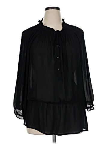 Ann Taylor LOFT 3/4 Sleeve Blouse (view 1)