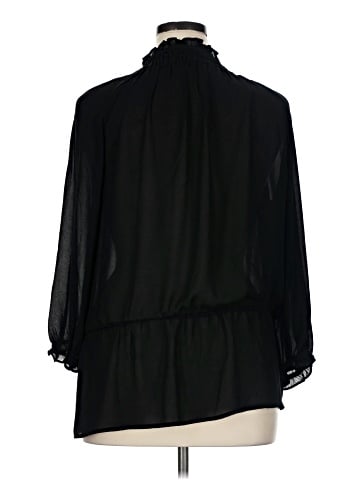 Ann Taylor LOFT 3/4 Sleeve Blouse (view 2)