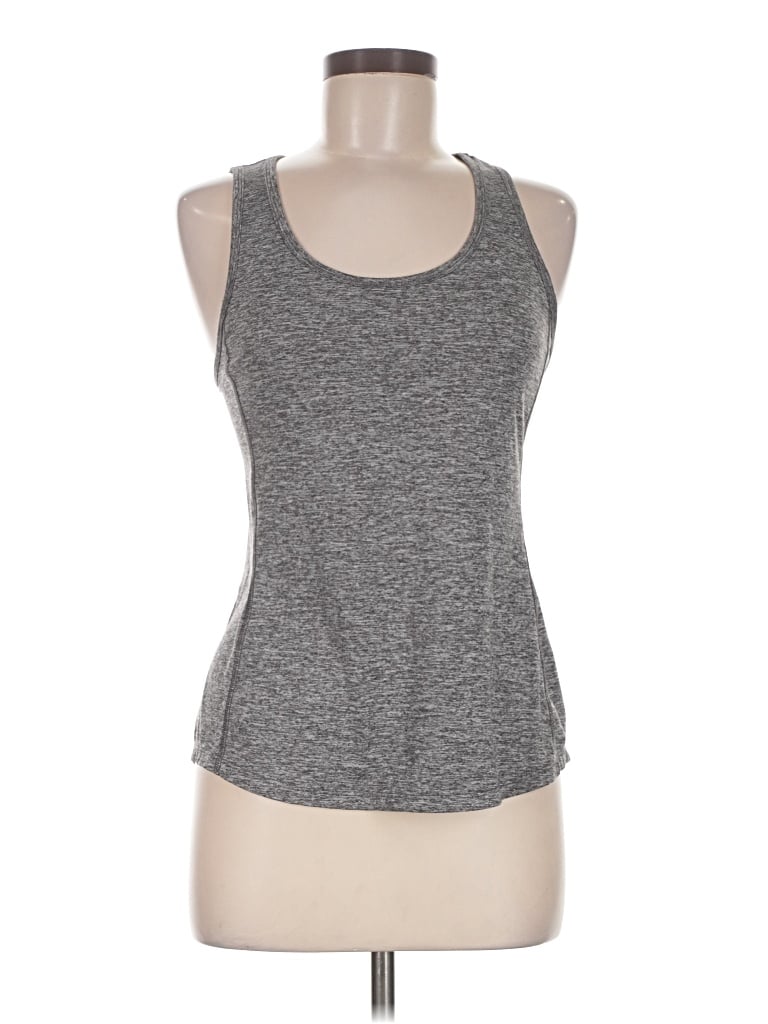 Pre-owned Active Tank Top In Gray