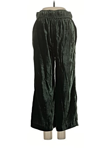 Madewell Velvet Huston Pull-On Crop Pants (view 2)