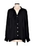 J.Jill 100% Polyester Black Long Sleeve Blouse Size L - photo 1