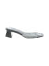 Schutz Gray Sandals Size 9 - photo 1