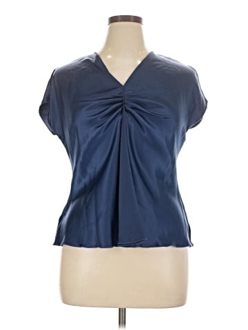 Kasper Short Sleeve Blouse (view 1)