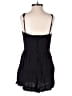 Trixxi 100% Rayon Solid Black Romper Size S - photo 2