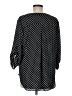 Chaus Polka Dots Black 3/4 Sleeve Blouse Size M - photo 2