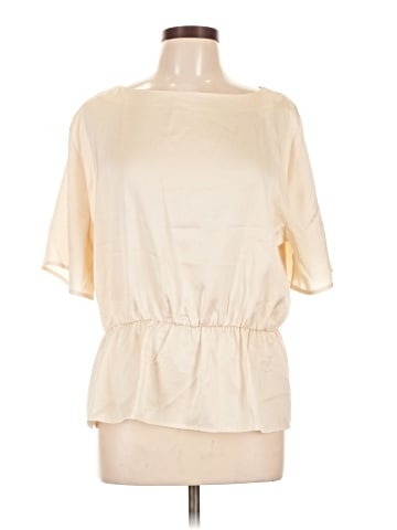 Ann Taylor Short Sleeve Blouse (view 1)
