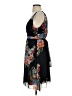 XXI 100% Polyester Print Black Cocktail Dress Size 1 - photo 5