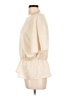 Ann Taylor 100% Polyester Ivory Short Sleeve Blouse Size L (estimated) - photo 5