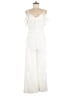 Julia Jordan Hearts White Jumpsuit Size 10 - photo 1