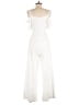 Julia Jordan Hearts White Jumpsuit Size 10 - photo 2