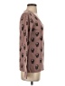 Philosophy Republic Clothing Print Brown Pullover Sweater Size S - photo 4