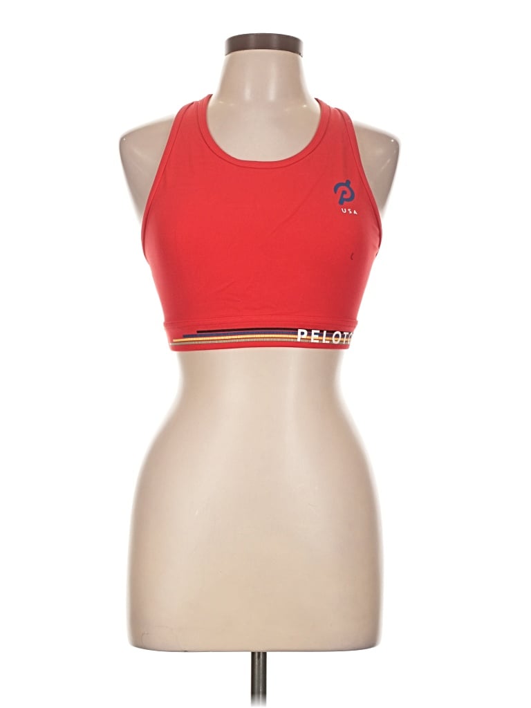 Pre-owned Peloton Sports Bra In Red