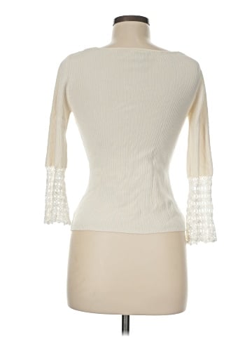 Clio 3/4 Sleeve Silk Top (view 2)