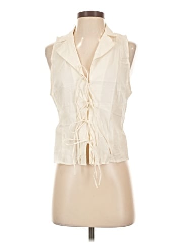 MNG Sleeveless Blouse (view 1)