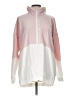 Under Armour Color Block Pink Windbreaker Size L - photo 1