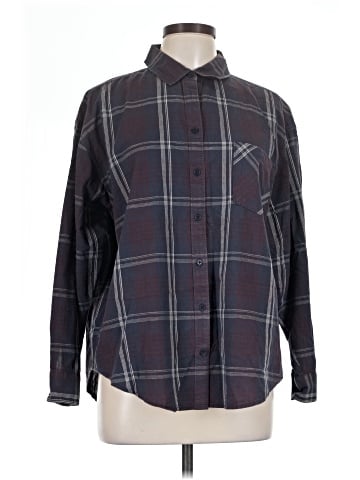 Garnet Hill Long Sleeve Button-Down Shirt (view 1)
