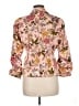 Cinq à Sept 100% Polyester Floral Pink Blazer Size 8 - photo 2