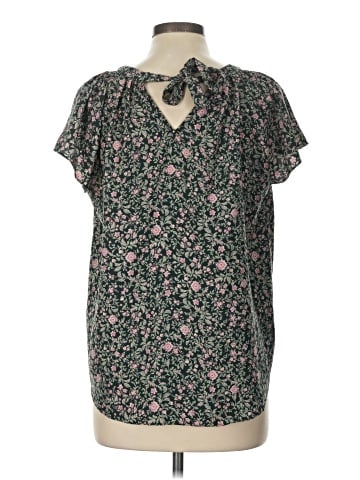 LC Lauren Conrad Short Sleeve Blouse (view 2)