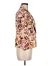Cinq à Sept 100% Polyester Floral Pink Blazer Size 8 - photo 4