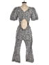 Boden Print Gray Jumpsuit Size 4 (petite) - photo 2