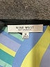 Nine West 100% Polyester Blue Sleeveless Blouse Size 10 - photo 7