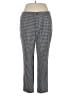 Charter Club Houndstooth Gray Casual Pants Size 16 - photo 1