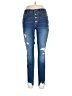 Maurices Hearts Blue Jeans Size 10R - photo 1