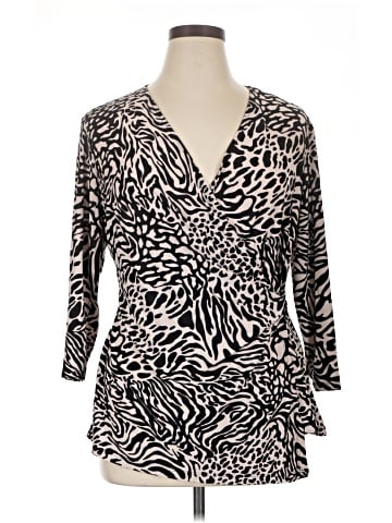 Anne Klein 3/4 Sleeve Blouse (view 1)