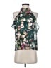 Parker 100% Polyester Green Sleeveless Blouse Size XS - photo 1
