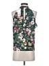 Parker 100% Polyester Green Sleeveless Blouse Size XS - photo 2