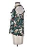 Parker 100% Polyester Green Sleeveless Blouse Size XS - photo 5