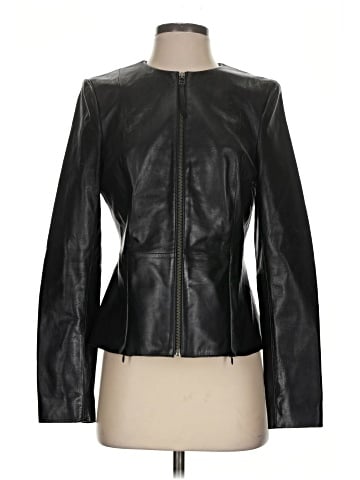 Antonio Melani Leather Jacket (view 1)