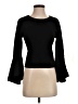 Eliza J Black 3/4 Sleeve Top Size S - photo 1