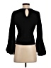 Eliza J Black 3/4 Sleeve Top Size S - photo 2