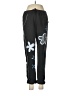 Unbranded Graphic Black Track Pants Size 8 (estimated) - photo 1