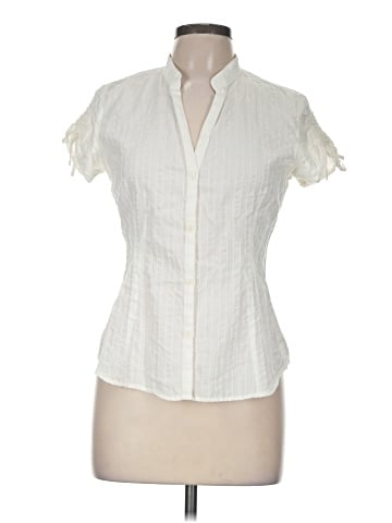 Express Design Studio Short Sleeve Blouse (view 1)