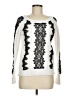 White House Black Market 100% Polyester White Pullover Sweater Size M - photo 1