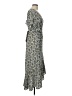 Max Studio Paisley Gray Casual Dress Size L - photo 4